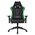  Кресло Zombie Viking 5 Aero LGreen игровое черный/салатовый искусственная кожа 