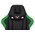  Кресло Zombie Viking 5 Aero LGreen игровое черный/салатовый искусственная кожа 