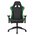  Кресло Zombie Viking 5 Aero LGreen игровое черный/салатовый искусственная кожа 