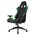  Кресло Zombie Viking 5 Aero LGreen игровое черный/салатовый искусственная кожа 