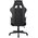  Кресло Zombie Game Penta B игровое черный эко.кожа с подголов. крестов. пластик 