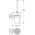  Туалетный ершик Grohe Essentials Cube 40513001 