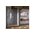  Душевая дверь Ravak Blix Slim BLSDP2-110 X0PMD0300Z1 профиль Черный матовый 