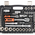  Набор инструментов Maxpiler MXT-108-SET 108 предметов, 1/2" и 1/4", CrV 