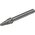  Борфреза твердосплавная Практика тип L коническая с закруглением (644-542) 8 х 20 мм, хвостовик 6 мм 