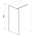  Душевое ограждение RAVAK ST Walk-In Wall GW9WG0300Z1 черный 