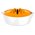  Соковыжималка цитрусовая Fiskars Functional Form 1016125 белый/оранжевый 