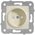  Розетка силовая Panasonic Karre Plus (WKTT02112BG) защитн. шторк. мех.+лиц.  панель. бежевый 