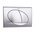  Унитаз подвесной с инсталляцией Roca Meridian Pack 893104110 с клавишей и сиденьем 
