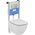  Унитаз подвесной с инсталляцией и кнопкой Ideal Standard Tesi R030501 