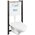  Унитаз подвесной с инсталляцией Roca Victoria Pack 893105010+Slim сиденье дюропласт 