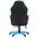  Офисное кресло Chairman game 17 Россия экопремиум черный/голубой (7024559) 