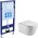  Унитаз с инсталляцией AQUATEK Standard Set Aquatek Бетта с тонким сиденьем soft-close 