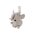  Светильник настольный CAMELION KD-397 C09 серый (14012) 