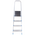  Стремянка LadderBel STR-AL-4 алюминиевая 4 ступени 