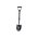  Лопата штыковая Truper TR-BY-F (17195) мини, фибергласс, ручка 