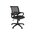  Кресло EasyChair VTE Chair-304 TC Net 329252 ткань черн/сетка черная, пластик 