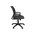  Кресло EasyChair VTE Chair-304 TC Net 329252 ткань черн/сетка черная, пластик 