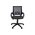  Кресло EasyChair VTE Chair-304 TC Net 329252 ткань черн/сетка черная, пластик 