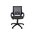  Кресло EasyChair VTE Chair-304 TC Net 329252 ткань черн/сетка черная, пластик 