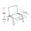  Стул офисный EasyChair Изо С-11 1280109 черный, ткань, металл черный 