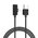  Аудио-кабель HOCOLS9 brilliant digital audio charging cable for lightning 1.2m, чёрный 