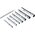  Набор ключей трубчатых AV Steel AV-035072 6-19мм 7 предм. в сумке 