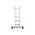  Лестница-трансформер Новая Высота 1320405 четырехсекционная 4х5 ступеней 