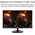  Монитор Asus VP229HE черный 