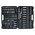  Набор инструмента RockForce RF-41723-5 1*4",3*8",1*2" "DR 6-гранный 4-32мм 172 предмета 