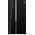  Холодильник Weissgauff WSBS 500 NFB Inverter черное стекло 