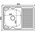  Мойка Mixline 528016 60х80 0,6 левый выпуск 3 1/2 16см с сифоном 