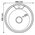  Мойка Mixline 528183 круг d 49 0,8 вып 3 1/2 глуб чаши 18см с сифоном 