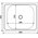  Мойка Mixline 527962 40х50 0,4 выпуск 1 1/2 16см 