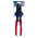  Пресс-клещи KNIPEX KN-9722240SB для резки и зачистки кабеля, 3 гнезда 