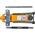  Домкрат подкатной Ombra OHT233S (59074) 3 т. двухпоршневой, 75-505 мм 