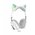  Наушники полноразмерные bluetooth HOCO ESD13 Skill cat ear BT headphones (белый) 