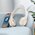  Наушники полноразмерные bluetooth HOCO W46 Charm (молочно-белый) 