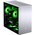  Корпус Jonsbo V9 без БП, боковая панель из закаленного стекла, mini-ITX, micro-ATX, SFX, серебристый 