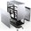  Корпус Jonsbo V10-A Silver без БП, mini-ITX, серебристый 