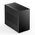  Корпус Jonsbo V10-A Black без БП, mini-ITX, черный 