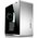  Корпус Jonsbo UMX4W Silver без БП, боковая панель из закаленного стекла, mini-ITX, micro-ATX, ATX, серебристый 