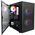  Корпус 1STPLAYER DK D3-B Black (D3-B-BK-2F1P-1F1) / mATX / 1x120mm 2x140mm LED fans inc. 