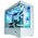  Корпус ZALMAN P30 White, MATX, White, Window, 2x3.5", 3x2.5", 1xUSB Type-C, 1xUSB3.0, Side 2x120mm ARGB, Rear 1x120mm ARGB 