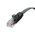  Патч-корд Greenconnect Prof GCR-52865 плоский прямой 20.0m, UTP медь RJ45, кат.6, черный 