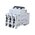  Выключатель автоматический ABB S203 C16 (2CDS253001R0164) 3-полюсной 