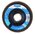  Диск абразивный лепестковый DRONCO Zircon Power X-Lock K80 5932387100 125 мм 