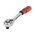  Трещотка Forcekraft FK-80724 (51424) реверсивная с прорезиненной ручкой 1/2'' (L-250мм, 72зуб) 