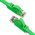  Патч-корд Greenconnect Prof GCR-LNC625-5.0m плоский прямой 5.0m, UTP медь кат.6, зеленый 