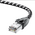  Патч-корд Greenconnect Prof Strong GCR-52778 прямой 3.0m, UTP медь кат.6, черно-белый 